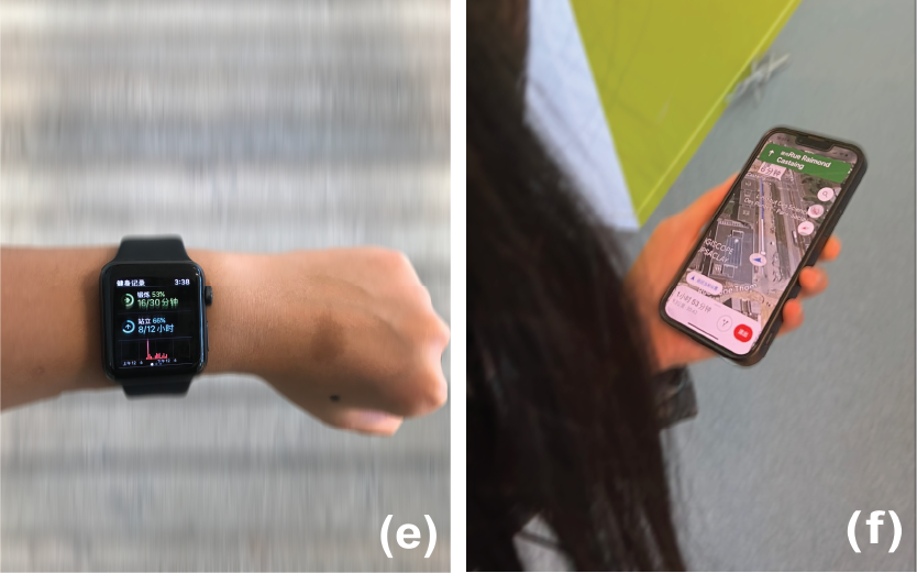 Reflections on Visualization in Motion for Fitness Trackers